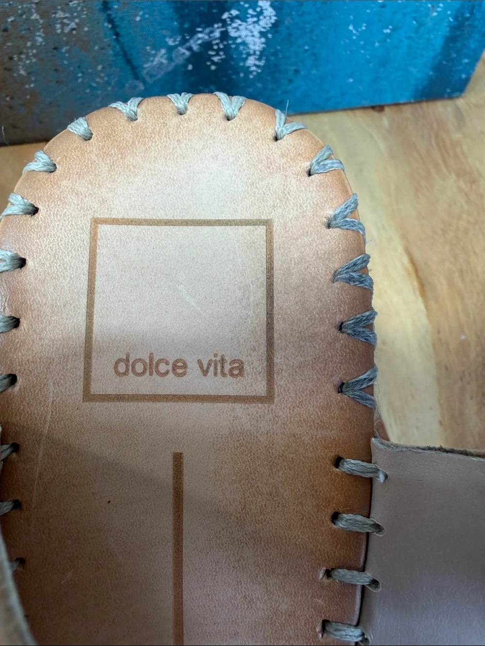 Dolce Vita 2010’s Coastal Boho Tan/Cream Espadrille Wedges Size 10 (VGUC)